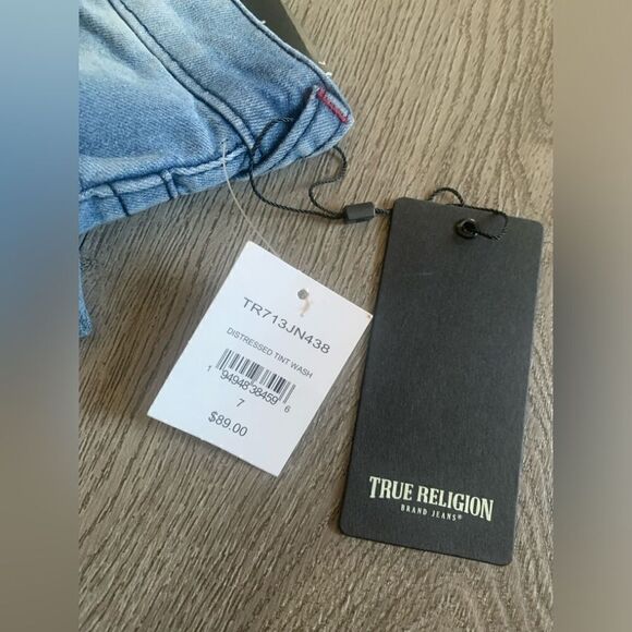 True religion boys GENO relaxed slim fit adjustable waist band jeans - Picture 4 of 6